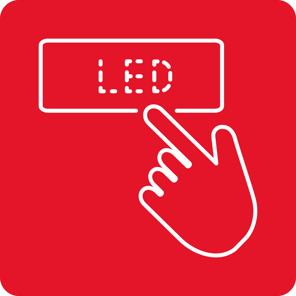 LED indicator display