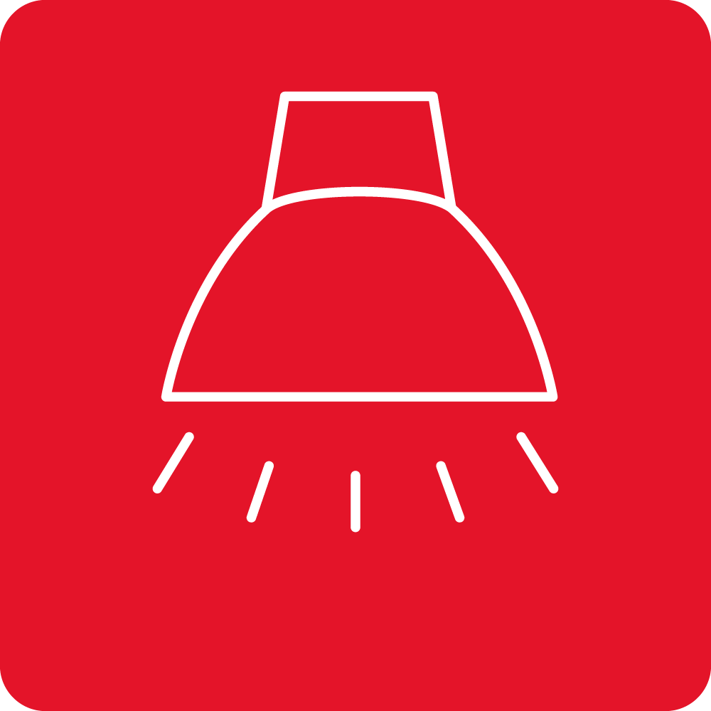 Top Halogen lighting